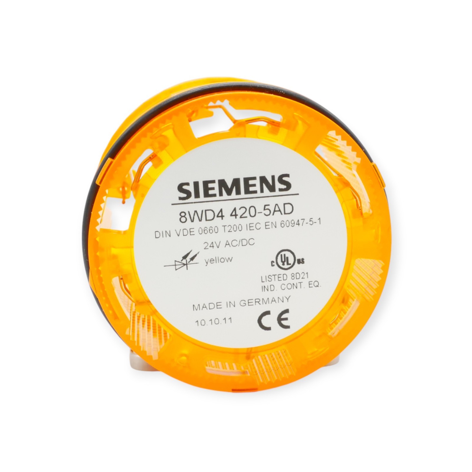 Siemens 8WD4 420-5AD Dauerlichtelement LED Orange 24V AC/DC – Bild 5