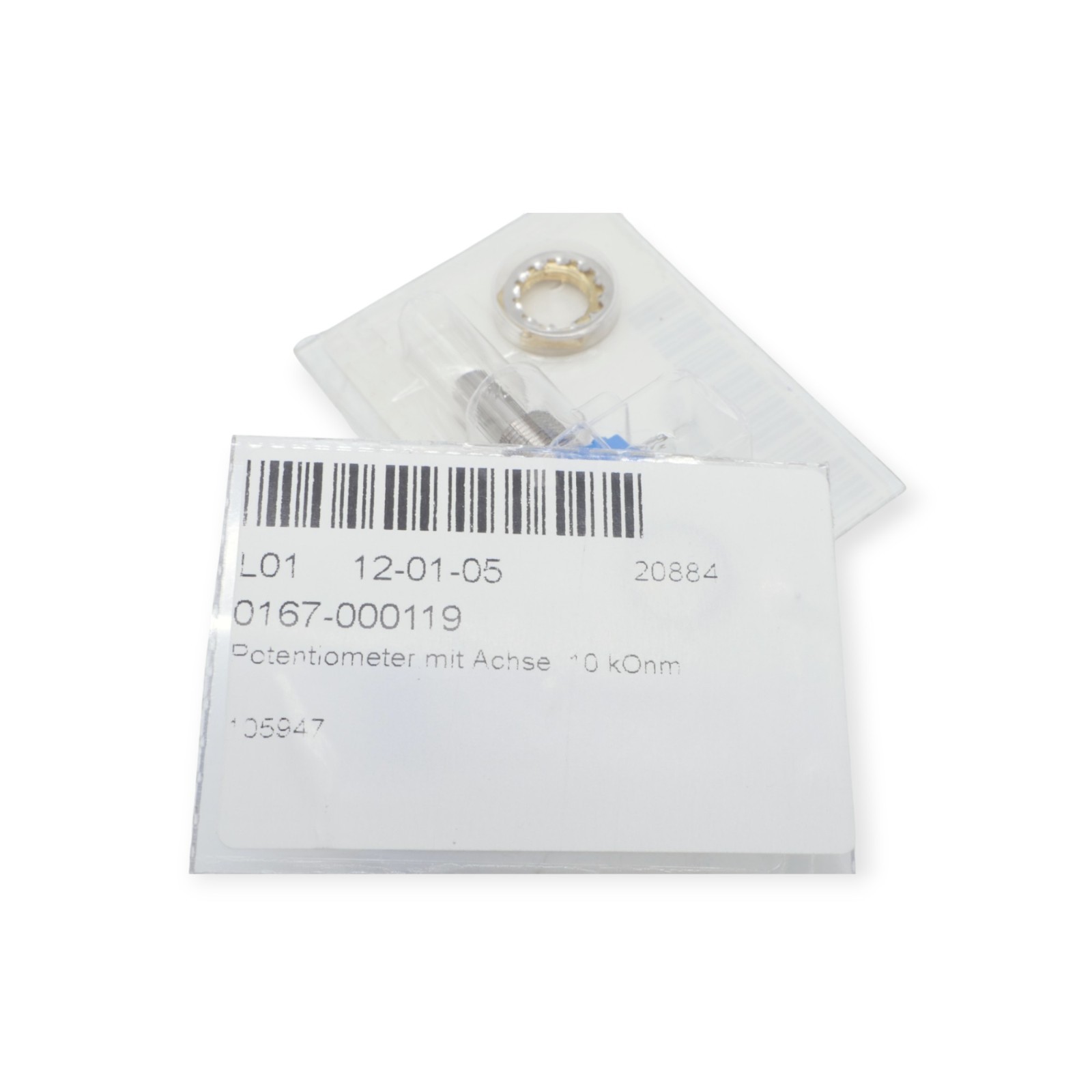 2 Stück Potentiometer mit Achse 10 KOhm – Bild 2