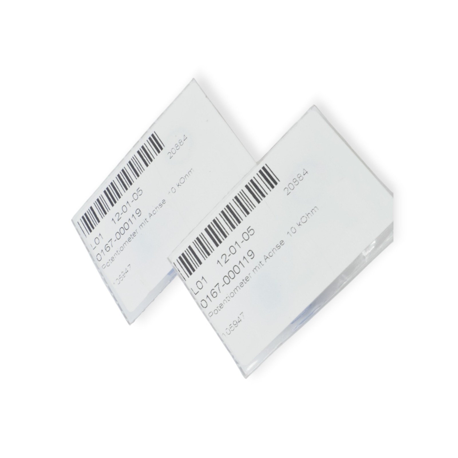 2 Stück Potentiometer mit Achse 10 KOhm – Bild 4