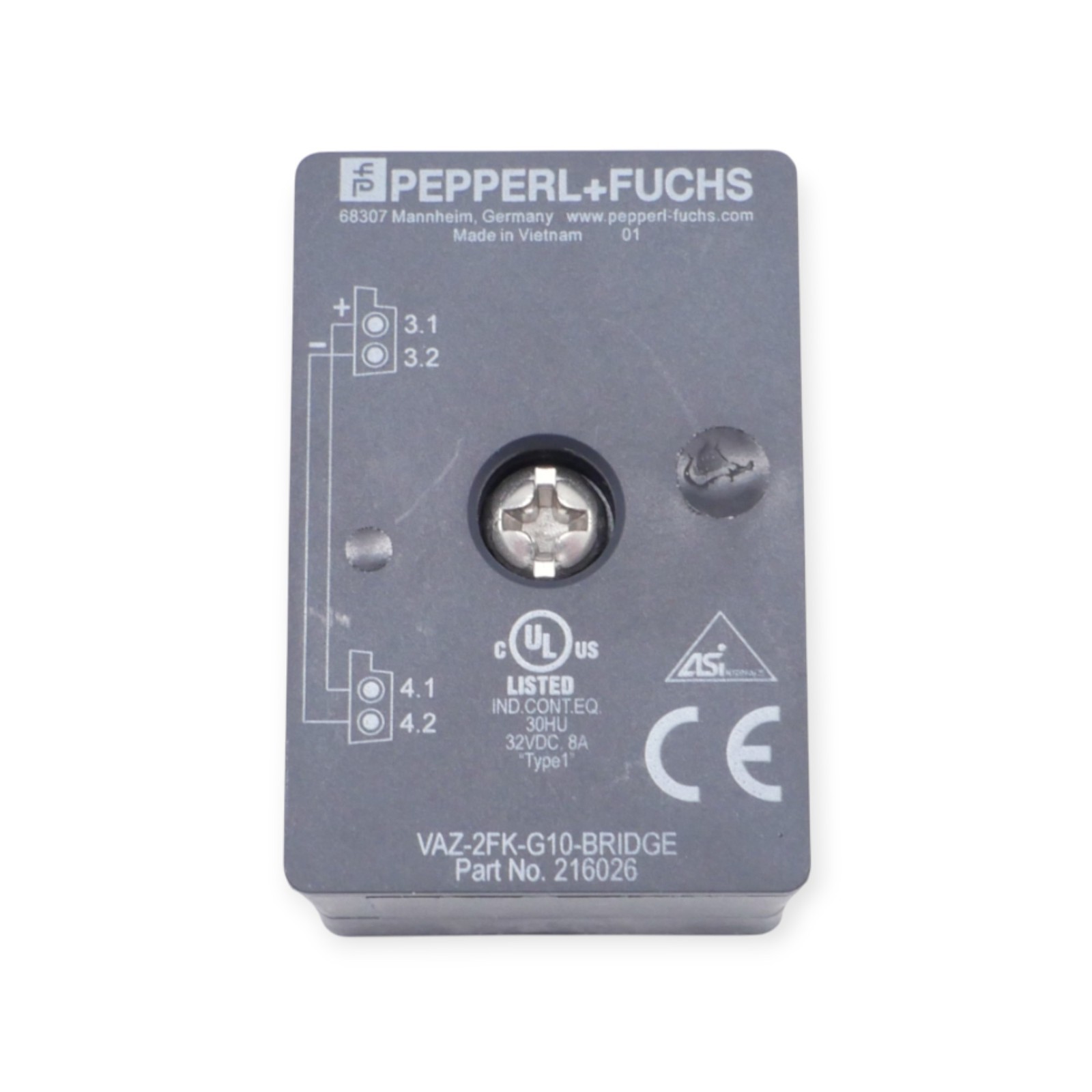 Pepperl+Fuchs 216J26 Brücke Passivverteiler Typ VAZ-2FK-G10 – Bild 2