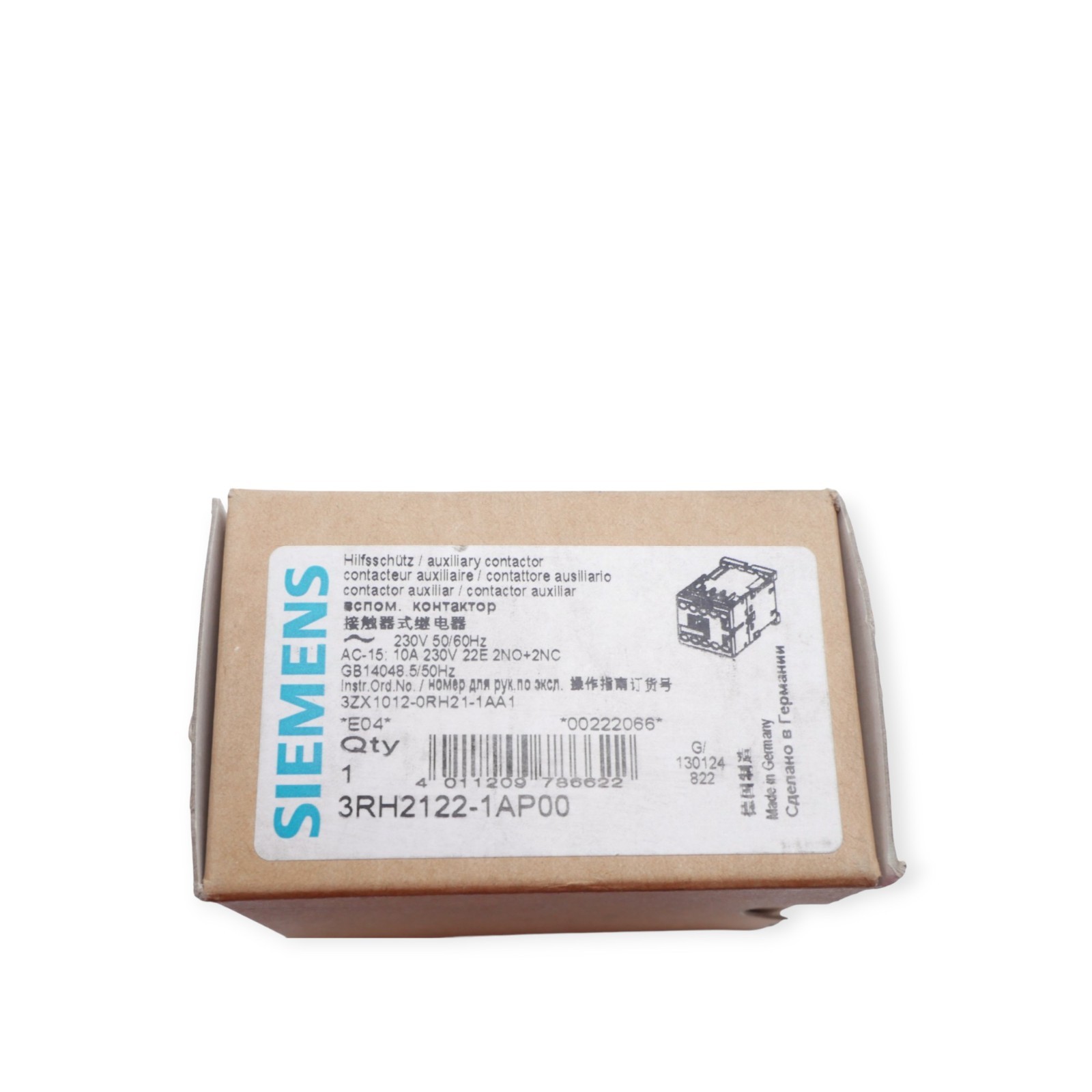 Siemens Sirus 3RH2122-1AP00 E04 Hilfsschütz – Bild 5