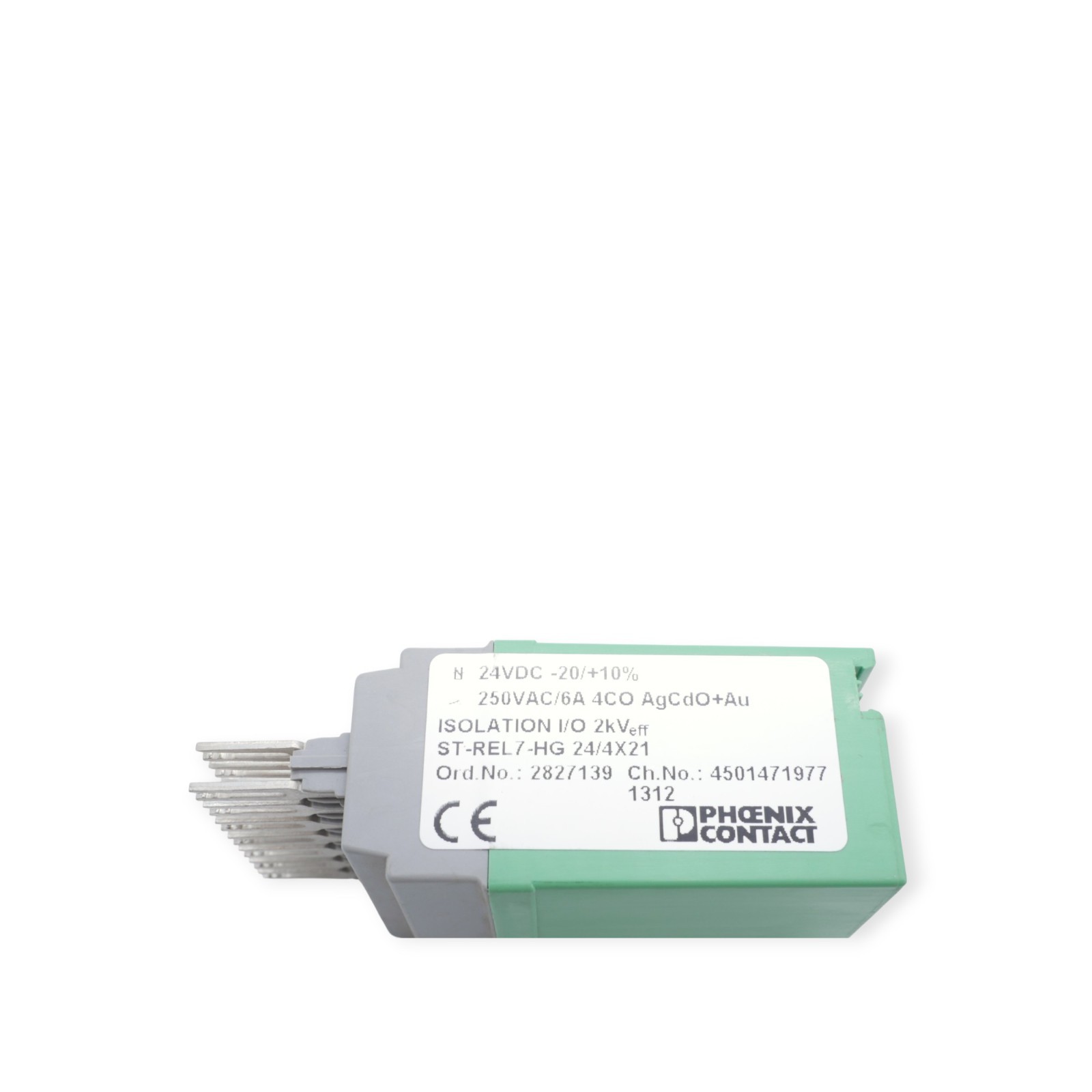 Phoenix Contact ST-REL 7-HG 24/4X21 Relaisstecker 24VDC – Bild 2