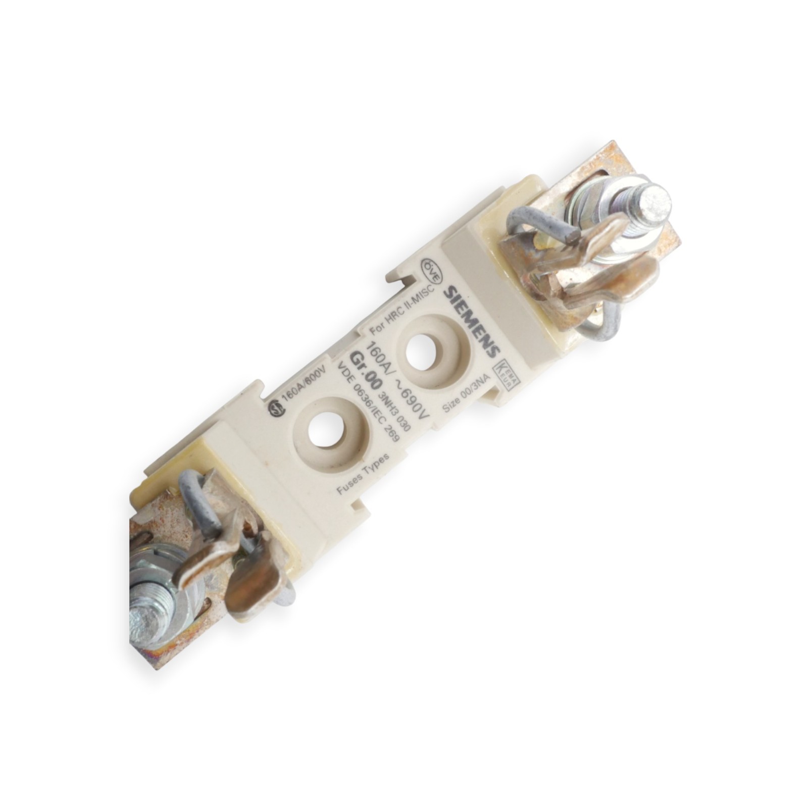 Siemens VDE0636/IEC 269 Gr.00 Sicherungshalter 160A/600V – Bild 2