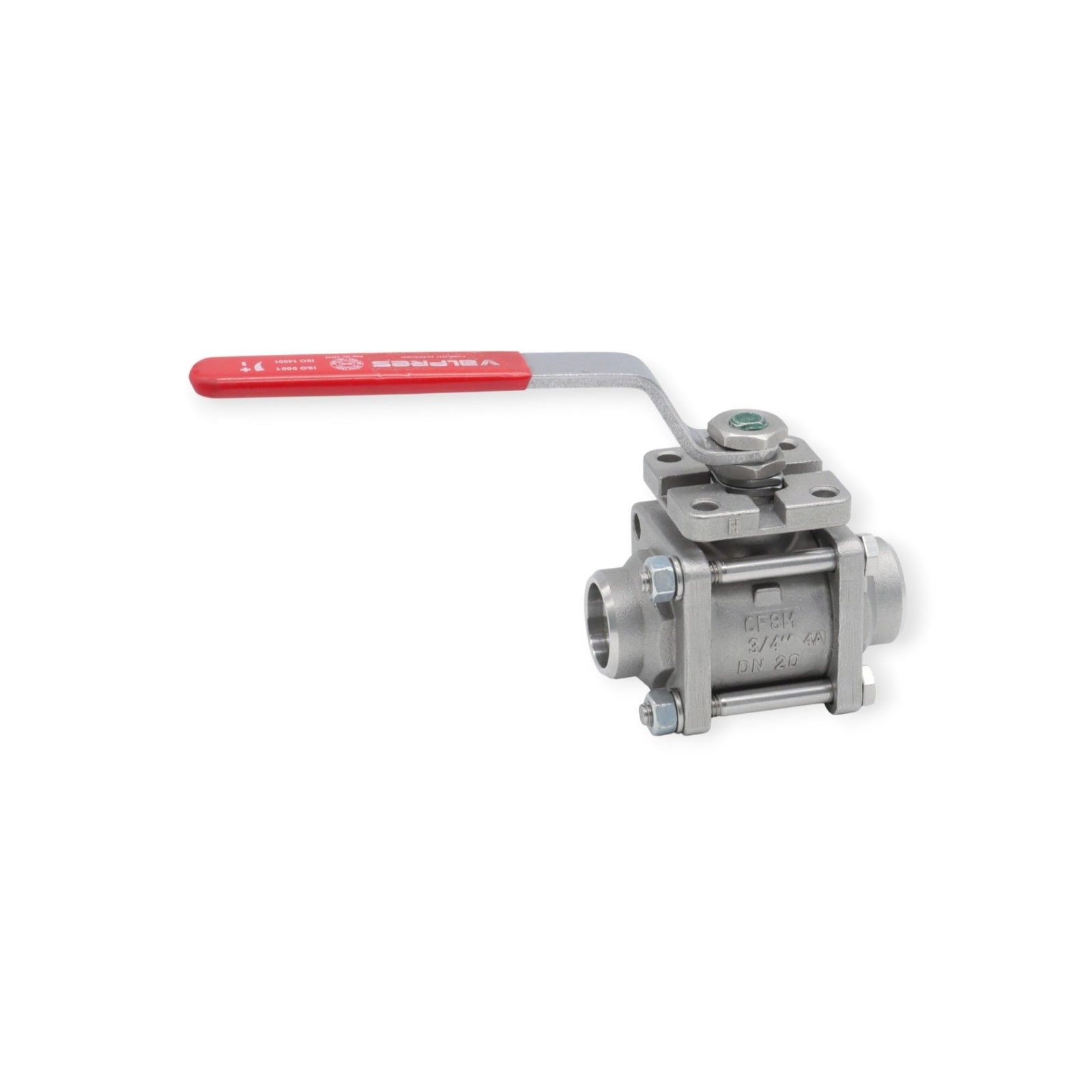 Valpres CF8M 3/4" DN 20 PN 40 Kugelhahn ISO 9001 – Bild 6