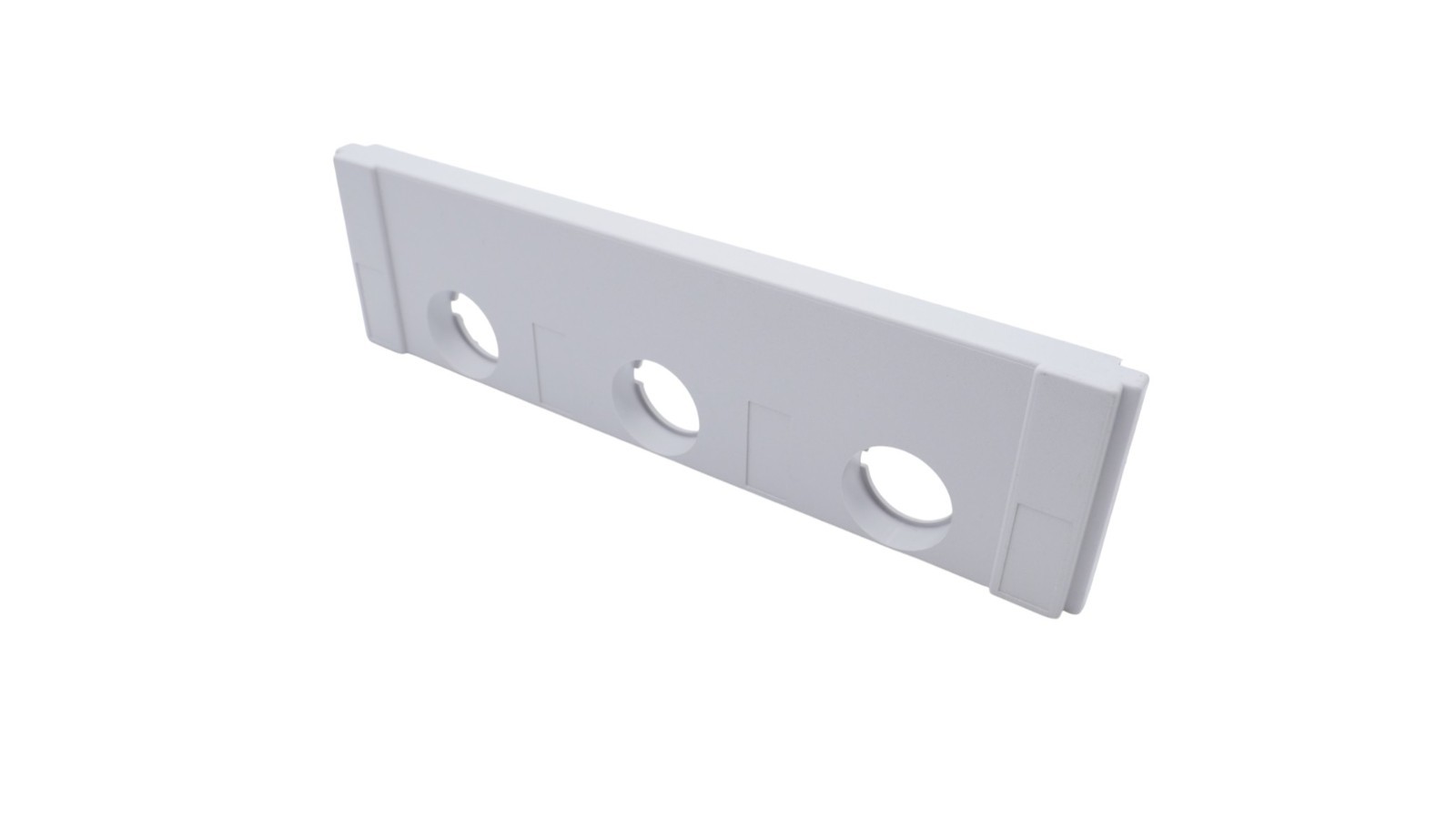 9 Stück Wöhner 01981.000 D0-Streifen-Abdeckung E18 2-fach 54mm – Bild 5