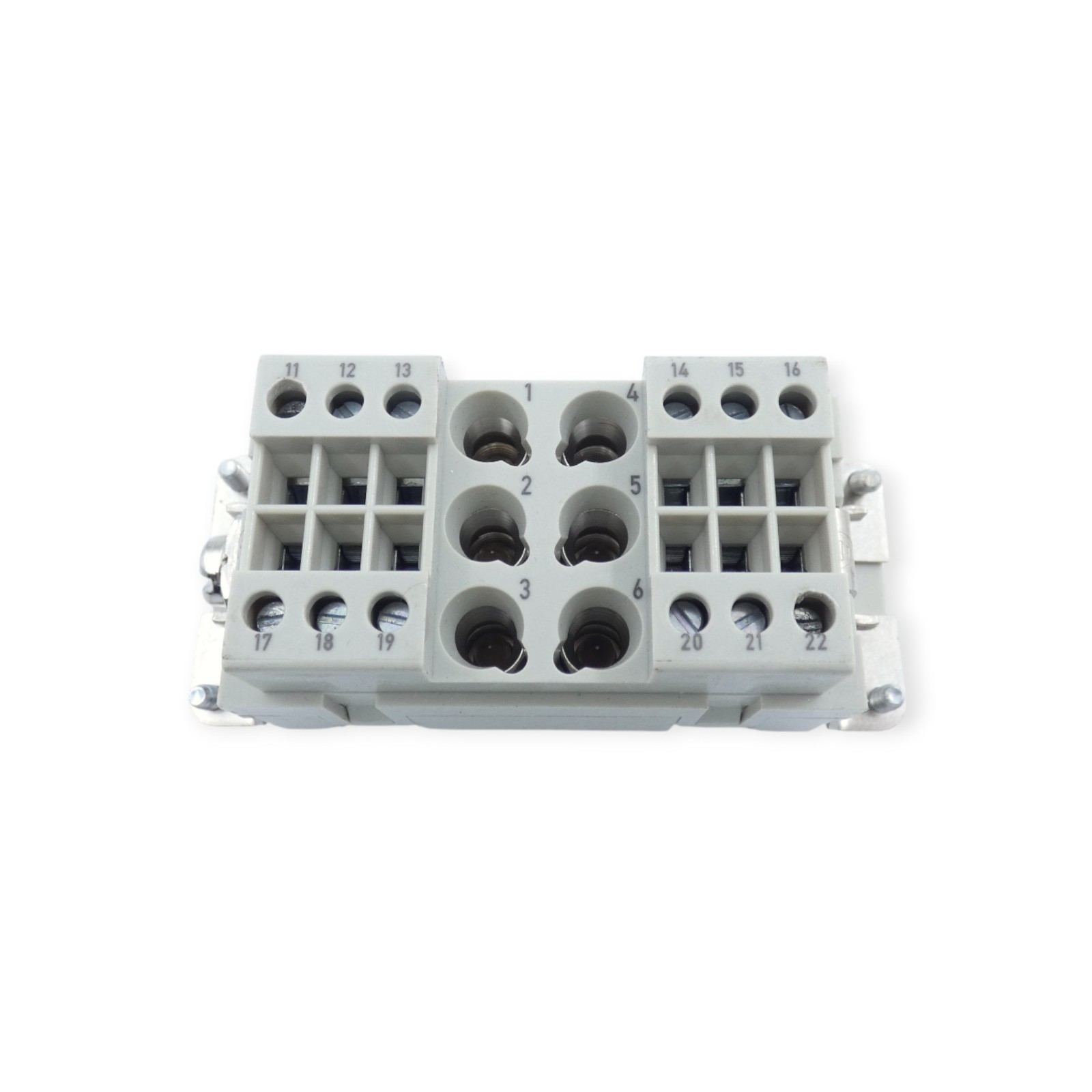 Harting 09380182702 Starkstromanschluss Han K6/12 40A 690V 8kV 6-10 mm² – Bild 3