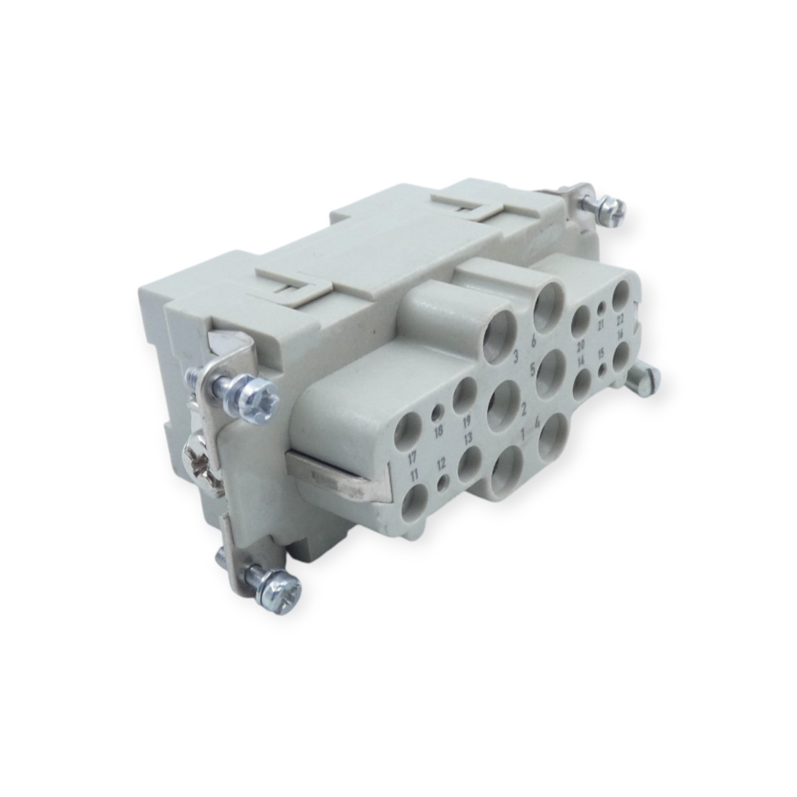 Harting 09380182702 Starkstromanschluss Han K6/12 40A 690V 8kV 6-10 mm² – Bild 4