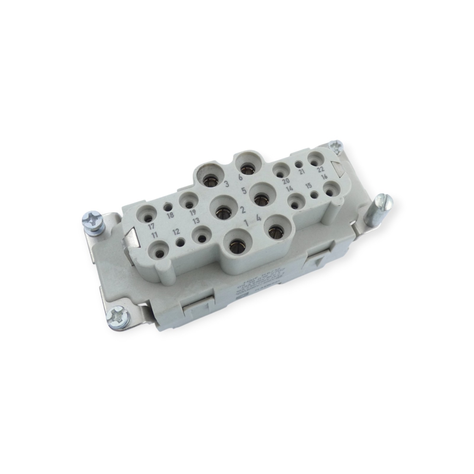 Harting 09380182702 Starkstromanschluss Han K6/12 40A 690V 8kV 6-10 mm² – Bild 5