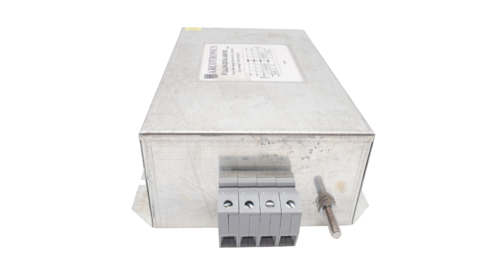 Arcotronics F.LL.D4.025A.AN.R1G Dreiphasenhauptfilter 440VAC 50/60Hz 25A – Bild 4