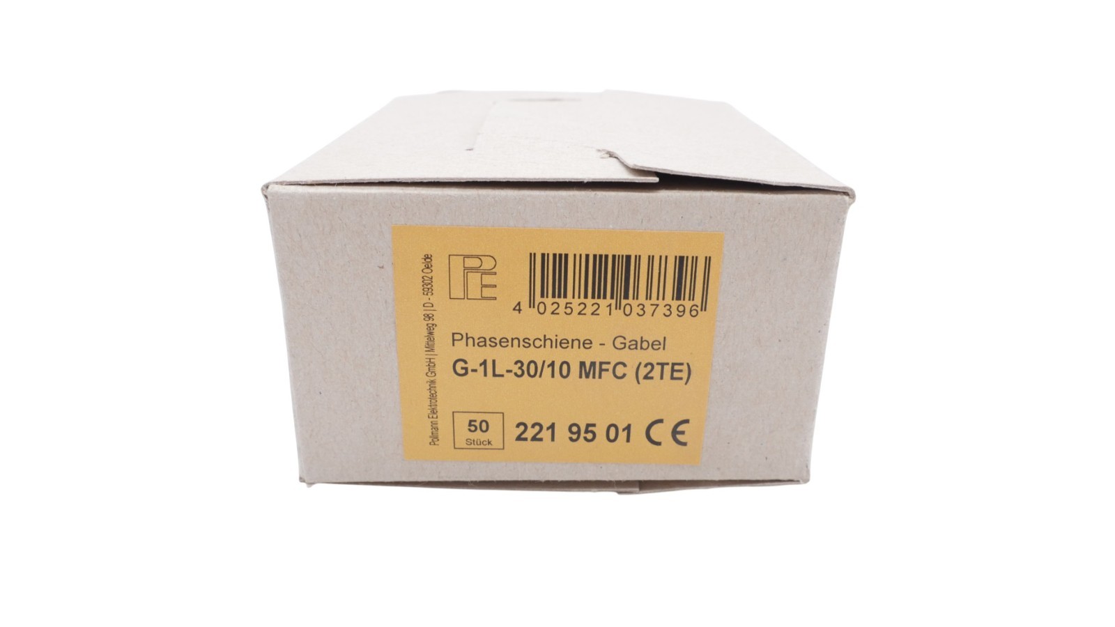 Pollmann Elektrotechnik 2219501 Phasenschiene-Gabel G-1L-30/10 MFC VPE=50 Stück – Bild 5