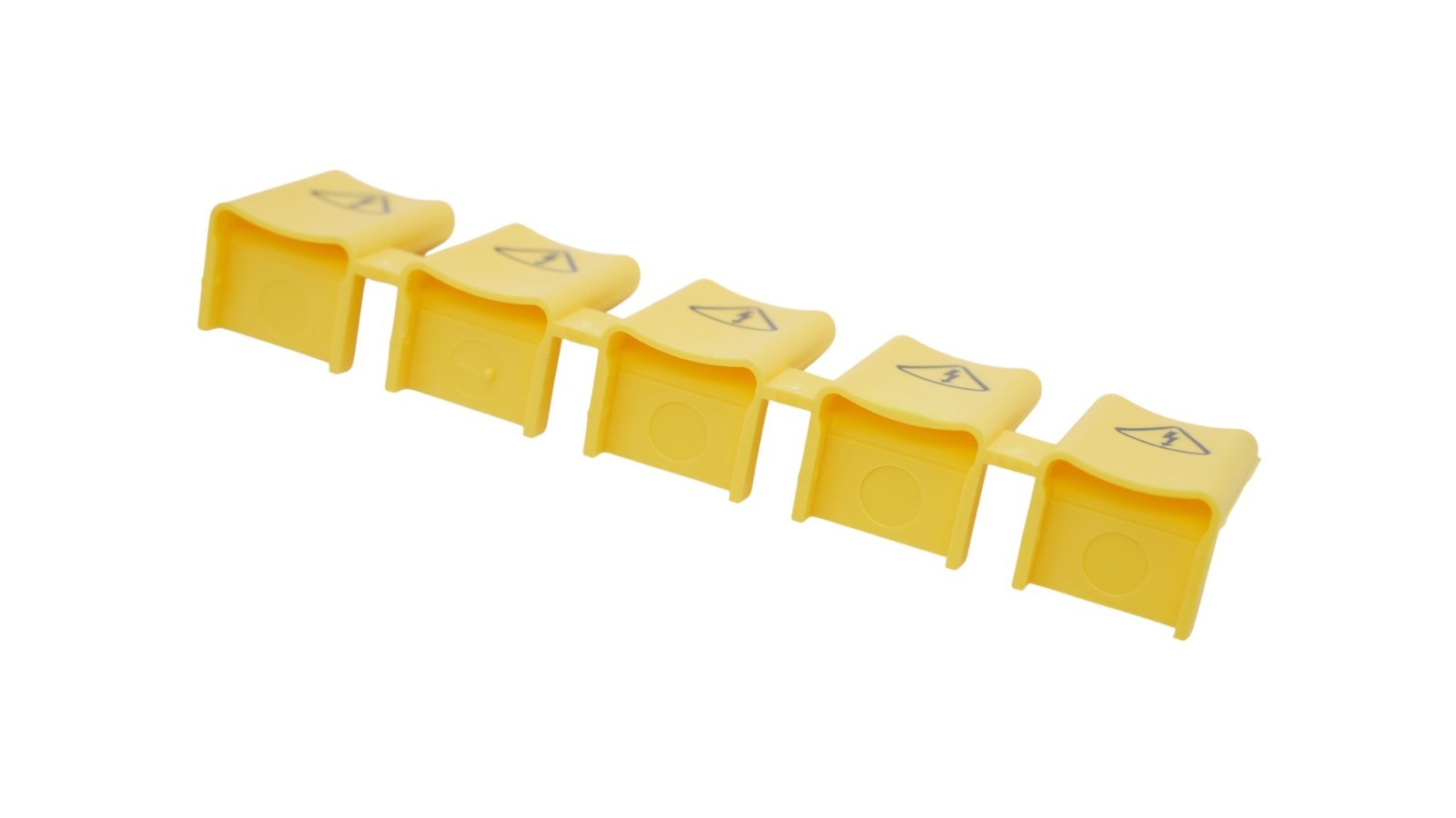 14 Stück Hager KZ059 Berührungsschutzabdeckung für Phasenschiene RoHS-konform – Bild 3