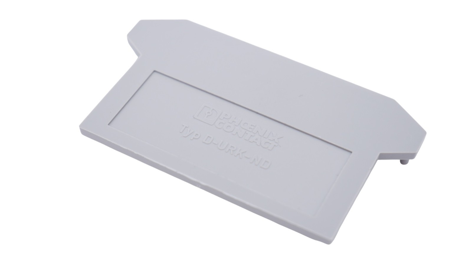 43 Stück Phoenix-Contact D-URK-ND Abschlussdeckel 0701121 36,1mmx2,5mmx64mm grau