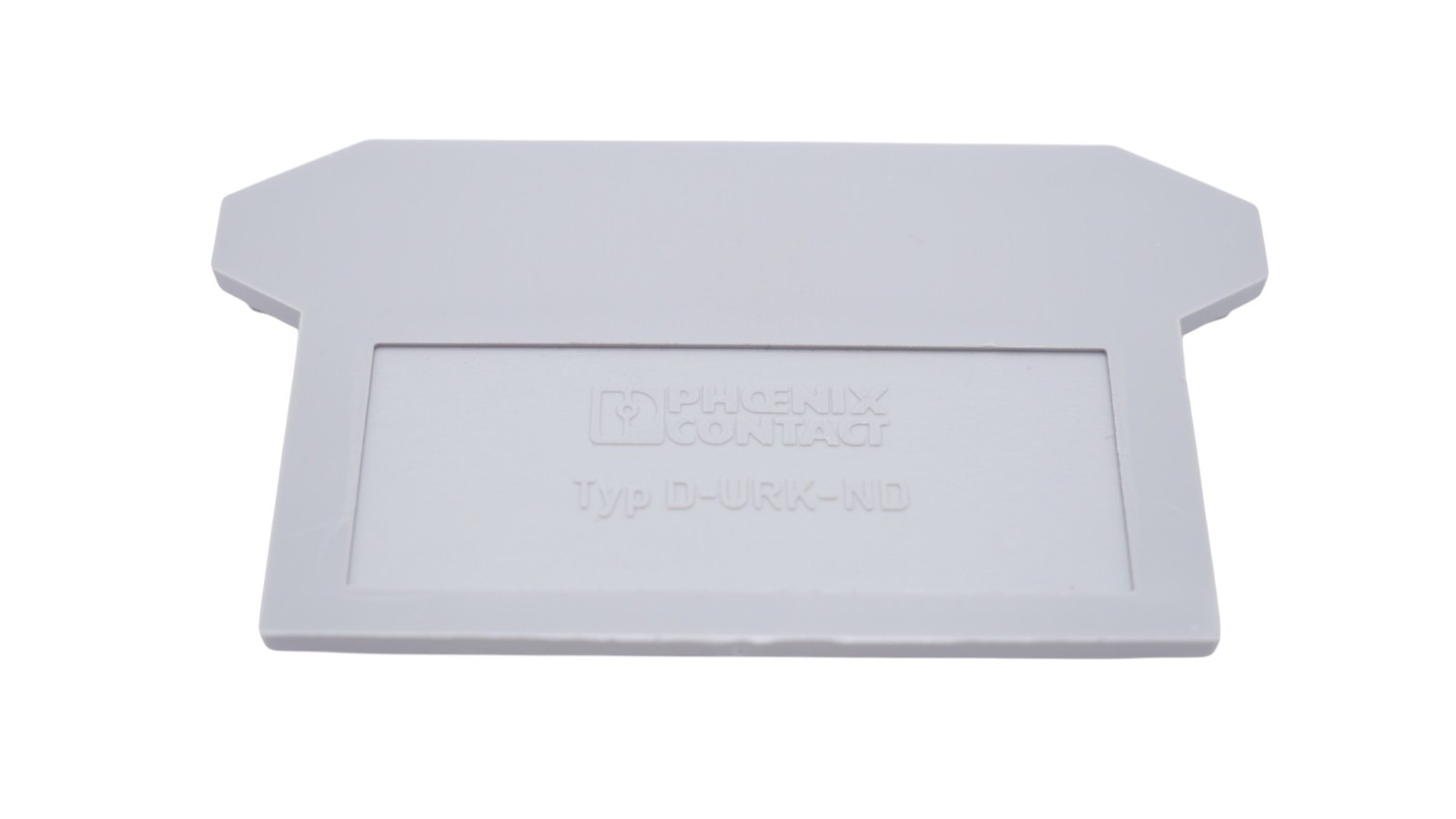 43 Stück Phoenix-Contact D-URK-ND Abschlussdeckel 0701121 36,1mmx2,5mmx64mm grau – Bild 3