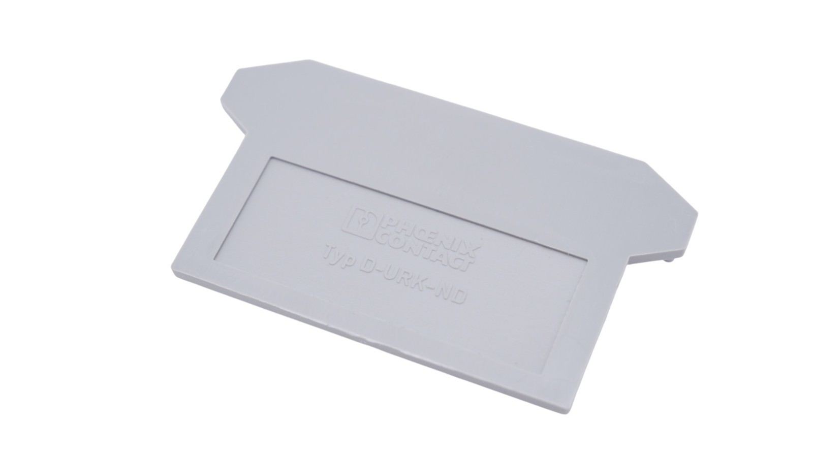 43 Stück Phoenix-Contact D-URK-ND Abschlussdeckel 0701121 36,1mmx2,5mmx64mm grau – Bild 5