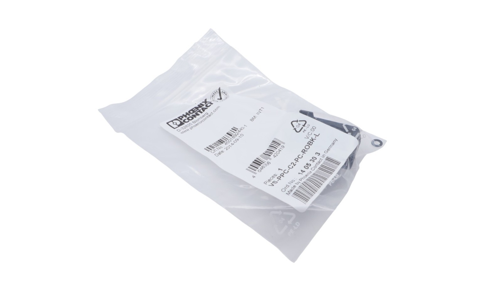 2 Stück Phoenix Contact VS-PPC-C2-PC-ROBK-L Schutzdeckel 1405303 – Bild 11