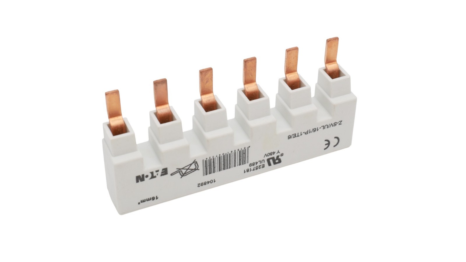 4 Stück Eaton Z-SV/UL-16/1P-1TE/6 Phasenschiene 104892 – Bild 2
