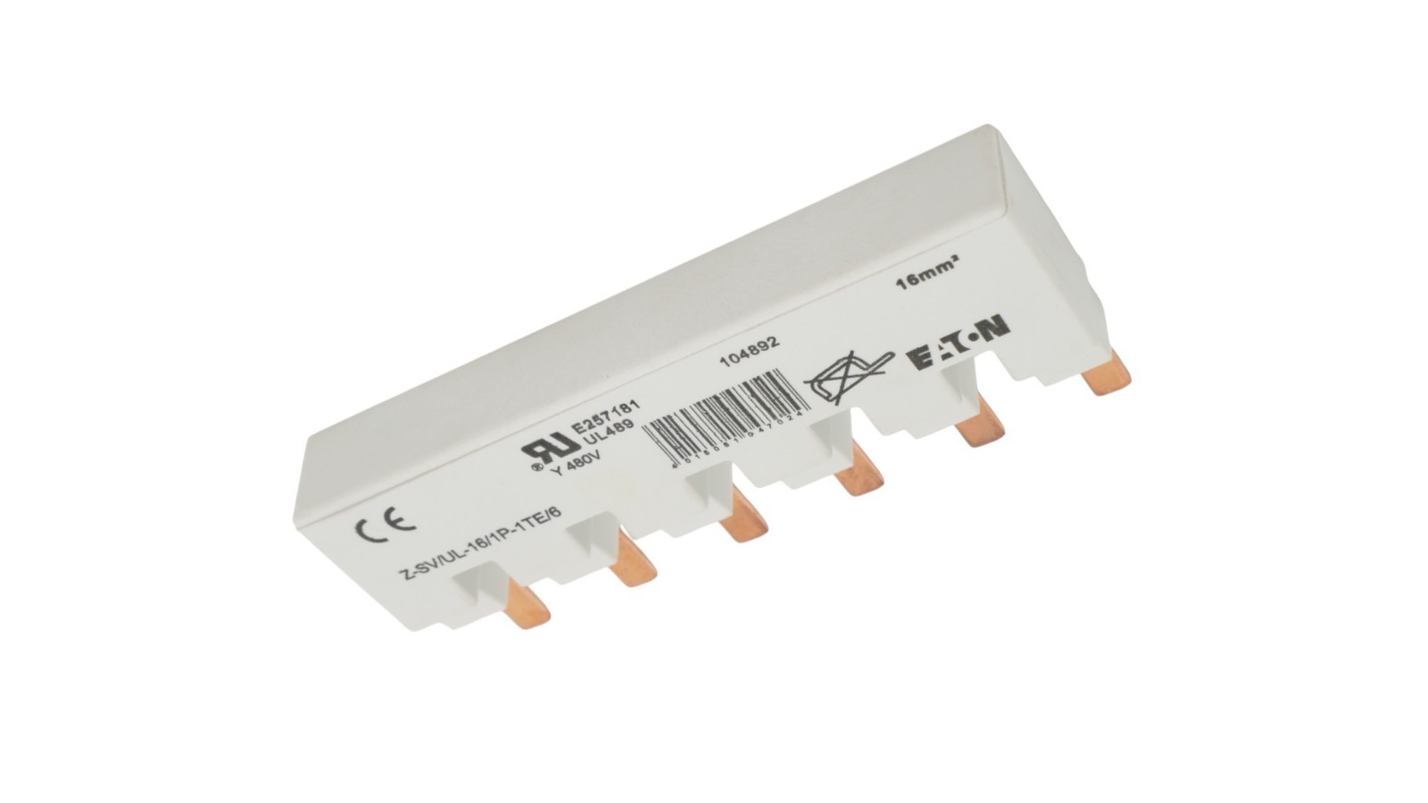 4 Stück Eaton Z-SV/UL-16/1P-1TE/6 Phasenschiene 104892 – Bild 3