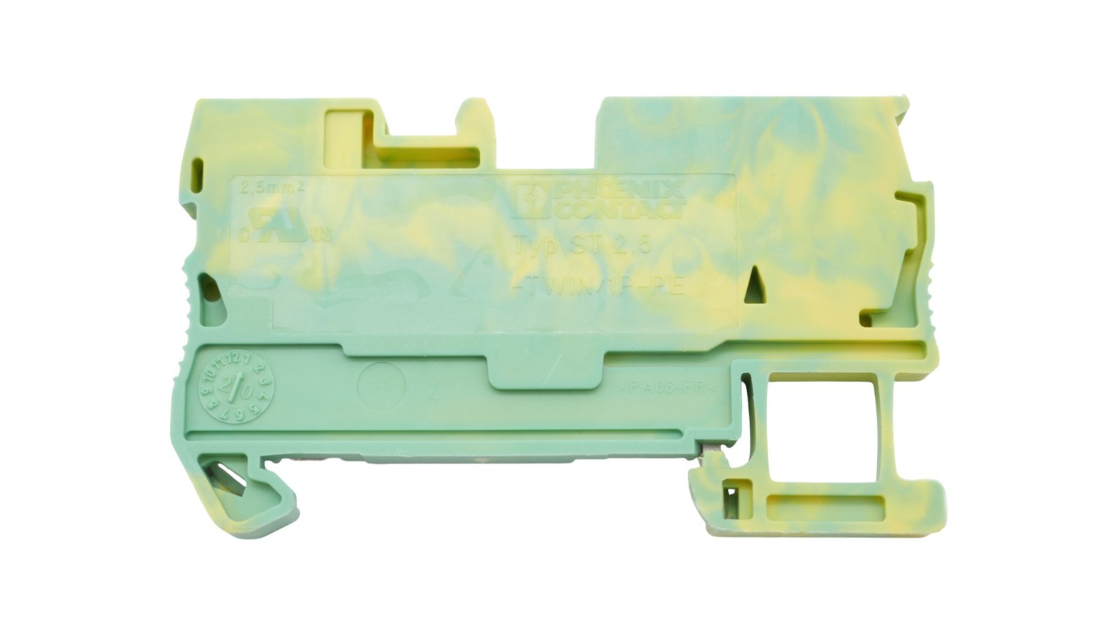 31 Stück Phoenix-Contact ST 2,5-TWIN/ 1P-PE Zugfeder-Schutzleiterklemme 2,5mm² – Bild 5