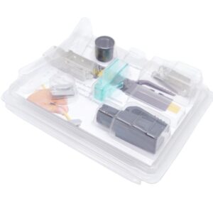 3 Stück Harting 33558 Industrie-Steckverbinder-Set 09451511520 8-polig Cat 6A