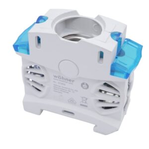 5 Stück Wöhner 31303 D0-Einbau-Sicherungssockel 400V 63A E18 1P