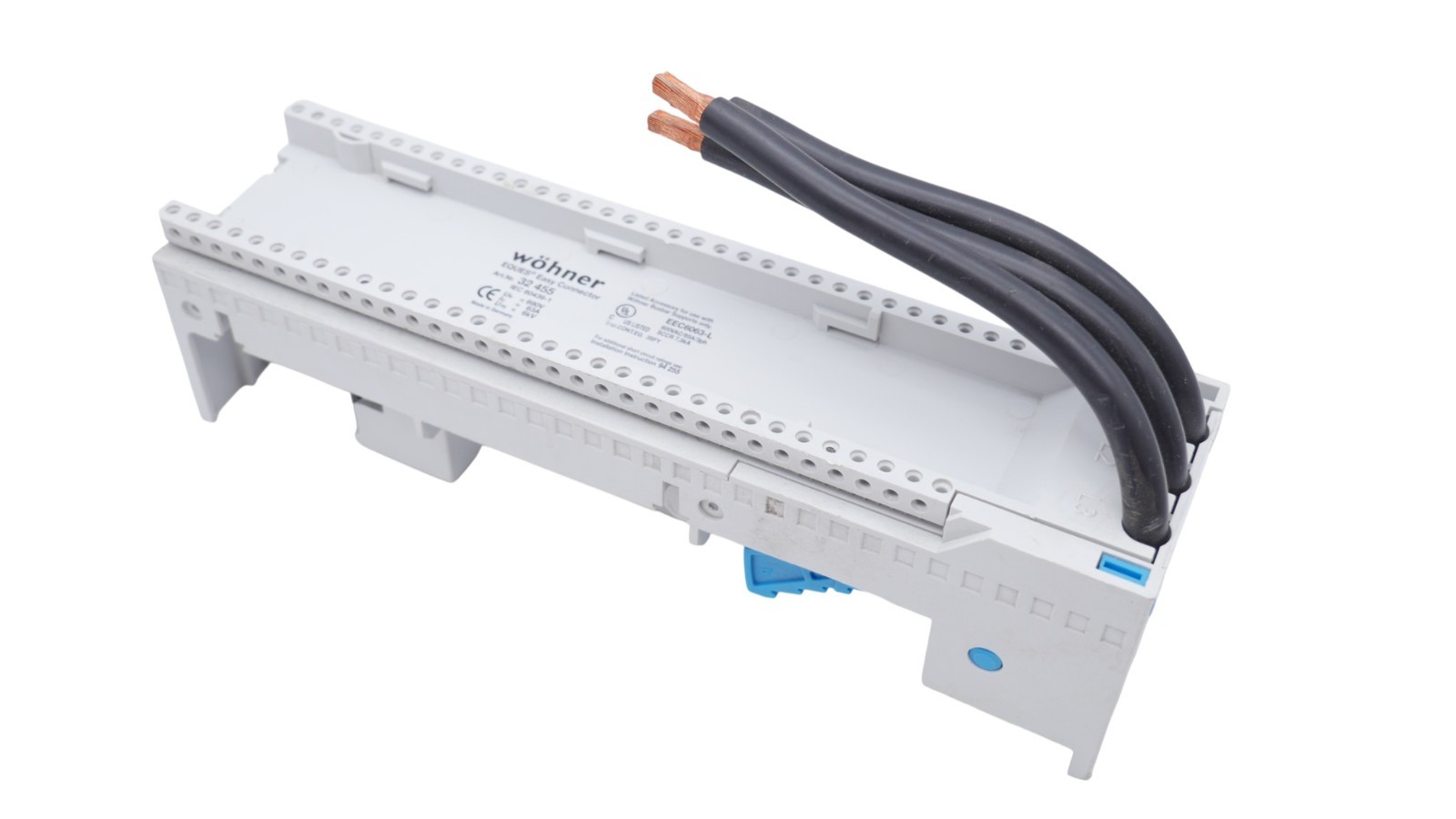 Wöhner 32455 Sammelschienenadapter EQUES Easy Connector 690V 63A 6kV