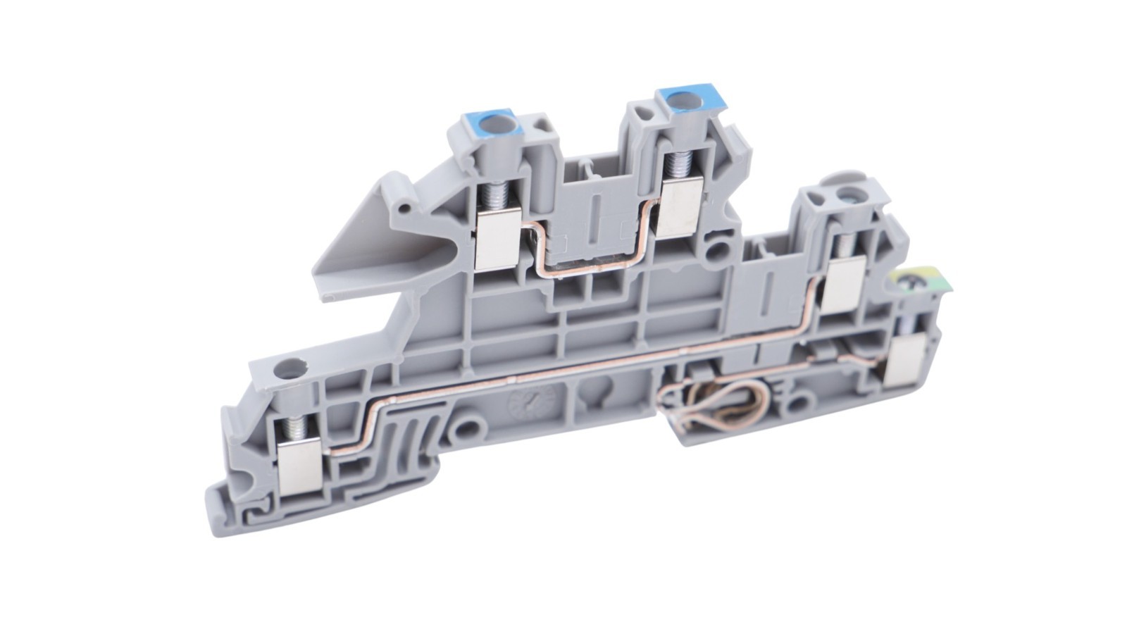 5 Stück Phoenix-Contact UTI 2,5-PE/L/N Installations-Schutzleiterklemme 3076030 – Bild 2