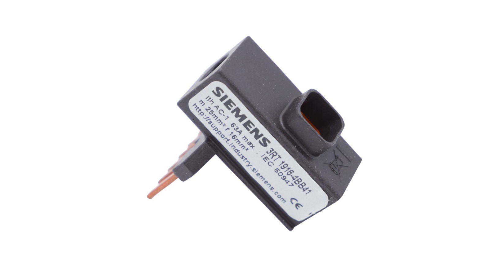 Siemens 3RT 1916-4BB41 Paralellschaltverbindung mit Anschlussklemme Sirius 4-pol