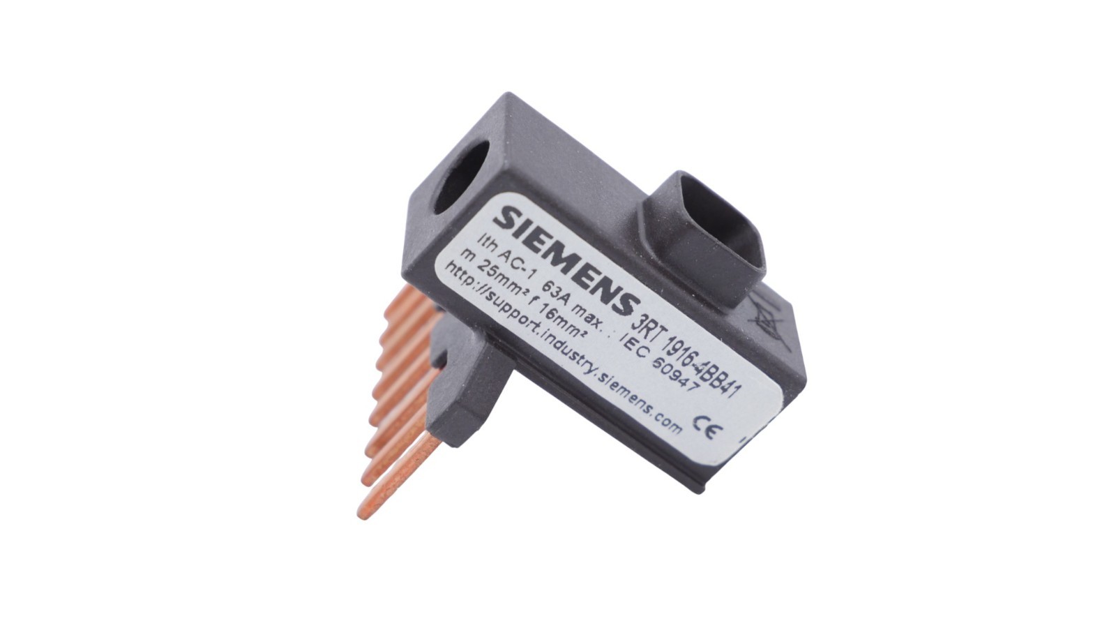 Siemens 3RT 1916-4BB41 Paralellschaltverbindung mit Anschlussklemme Sirius 4-pol – Bild 6