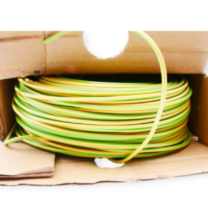 PVC Aderleitung H7V-K, 1x1,5mm² grün-gelb 100m