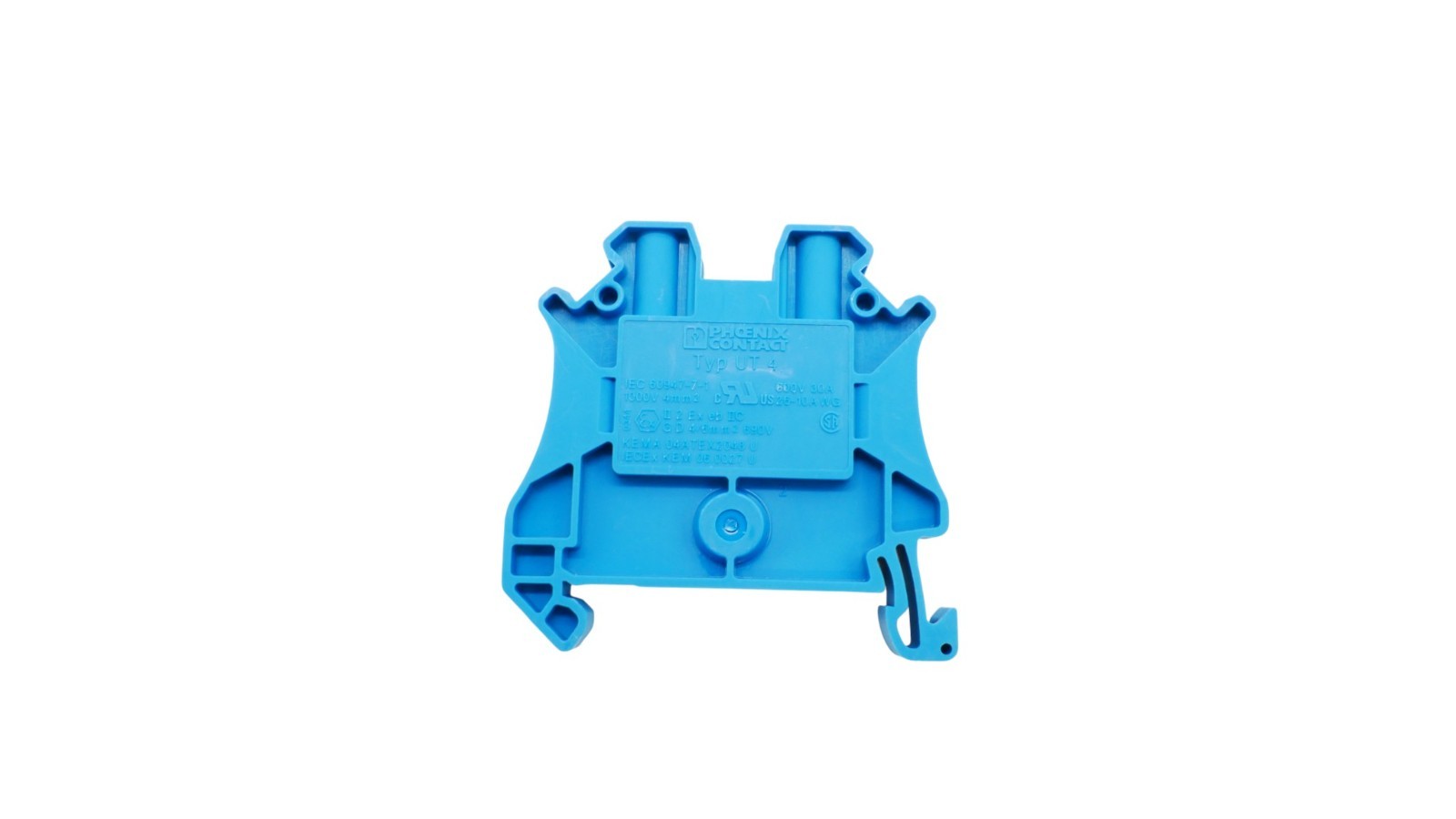 10 Stück Phoenix Contact UT 4 Durchgangsklemme blau – Bild 8