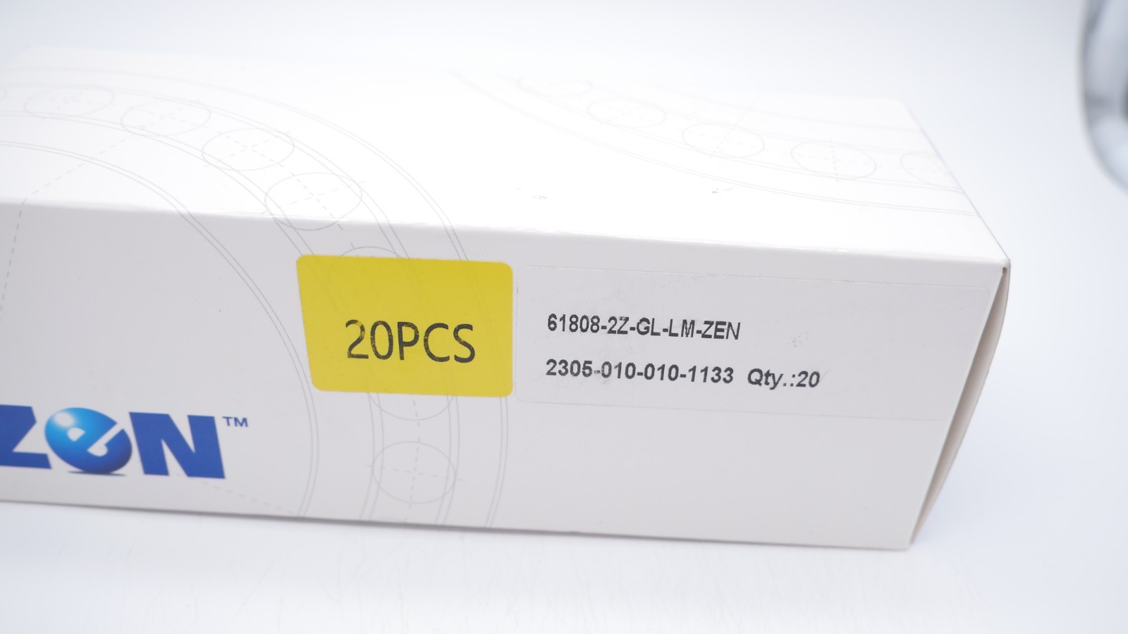 Zen 61808-2Z-LM-ZEN Rillenkugellager VPE 20 Stück – Bild 5