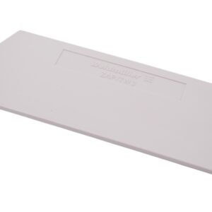 25 Stück Weidmüller ZAP/TW3 1608800000 Abschlussplatte Z-Serie 79,4x30,5mm