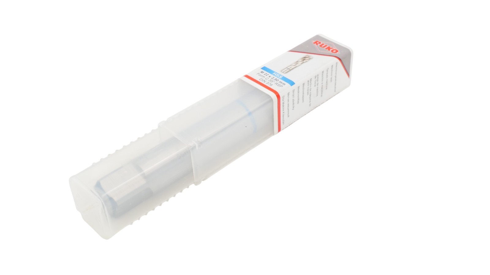 Ruko Maschinengewindebohrer DIN 376 HSS M22x2,50 mm 233220 – Bild 3