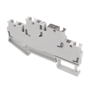 9 Stück Phoenix Contact STTB 4 Doppelstock-Zugfederklemme 3031429 grau