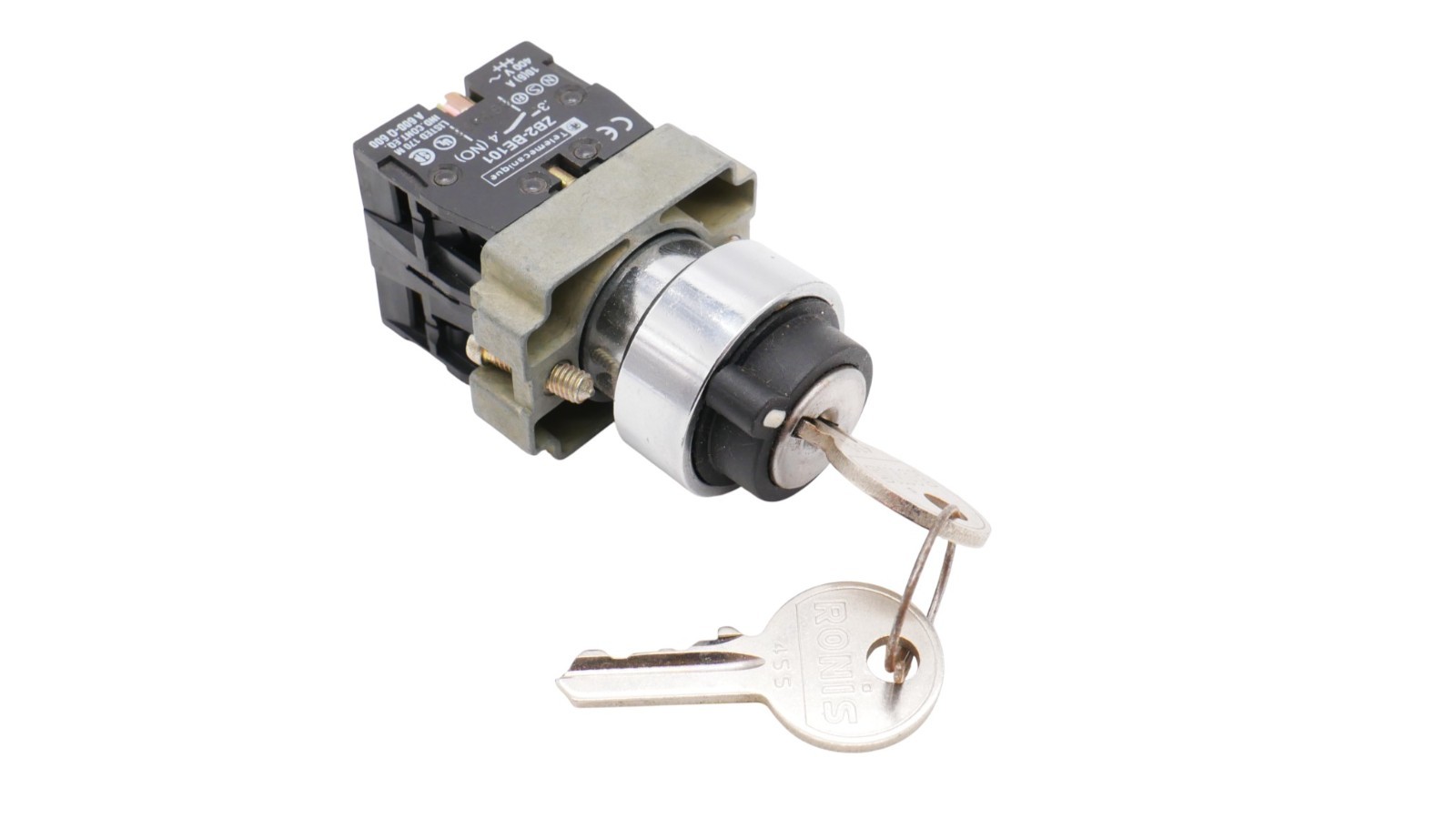 Telemecanique ZB2-BE102 Kontaktblock Schlüsselschalter Drehschalter