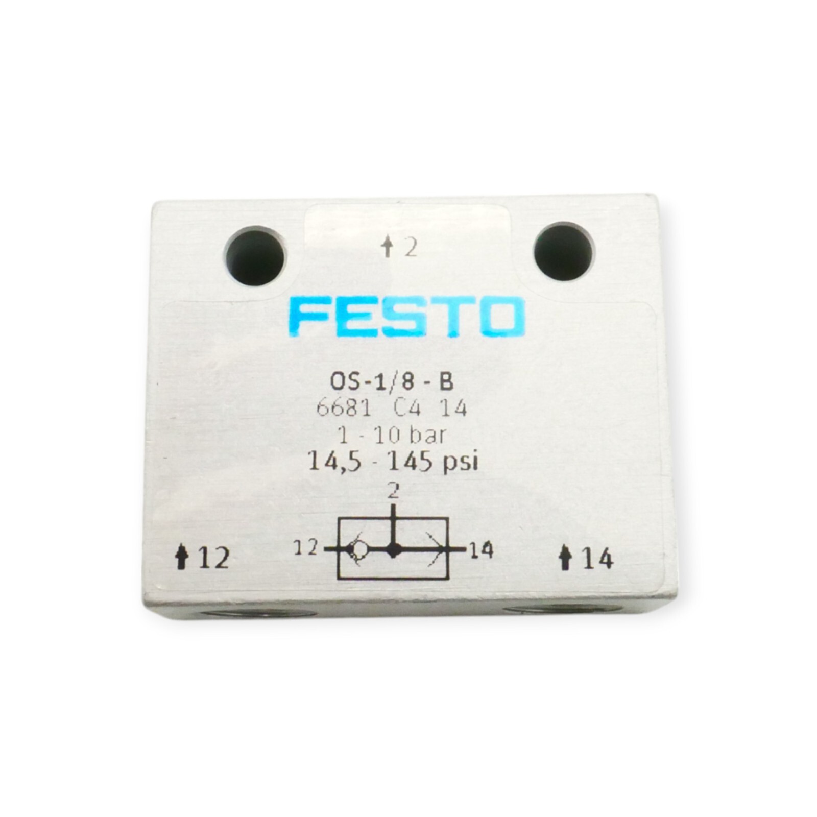Festo OS-1/8-B ODER-Glied 6681 C4 14 1-10 bar – Bild 2