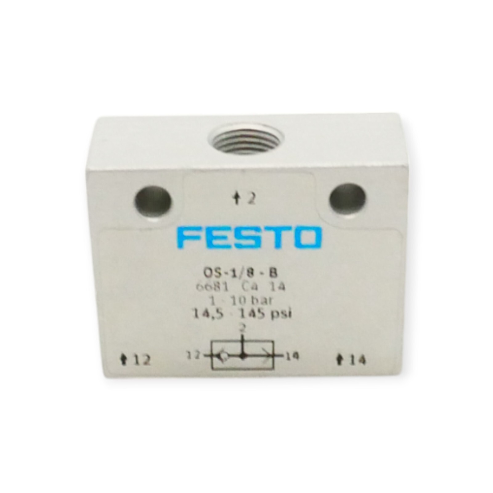 Festo OS-1/8-B ODER-Glied 6681 C4 14 1-10 bar – Bild 3