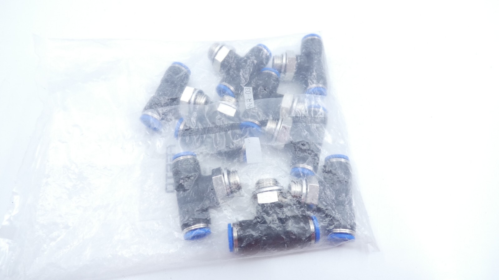 9 Stück Festo QST-G1/4-8 T-Steckverschraubung 186161 – Bild 2