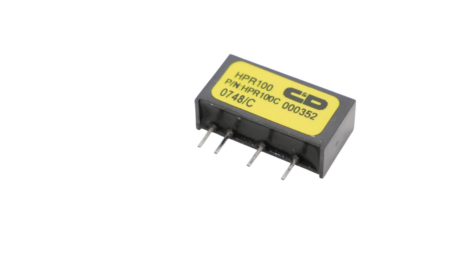 C&D Technologies HPR100 4‑Pin DC/DC‑Modul