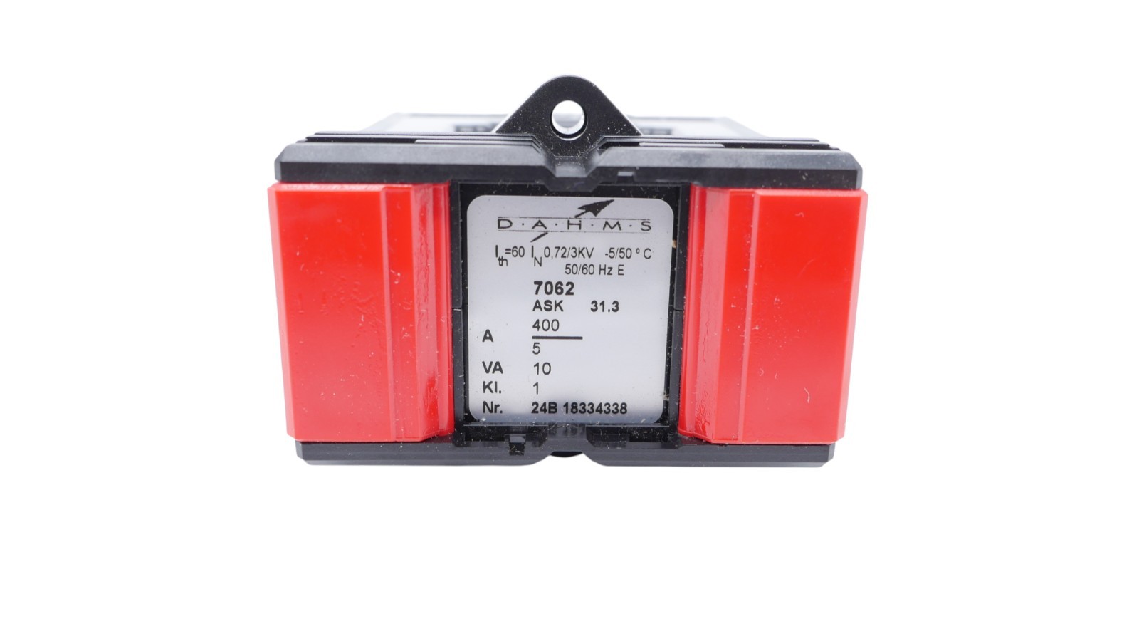 Dahms ASK 31.3 Niederspannungsstromwandler 7062 0,72/3KV 400/5A 50/60Hz – Bild 8