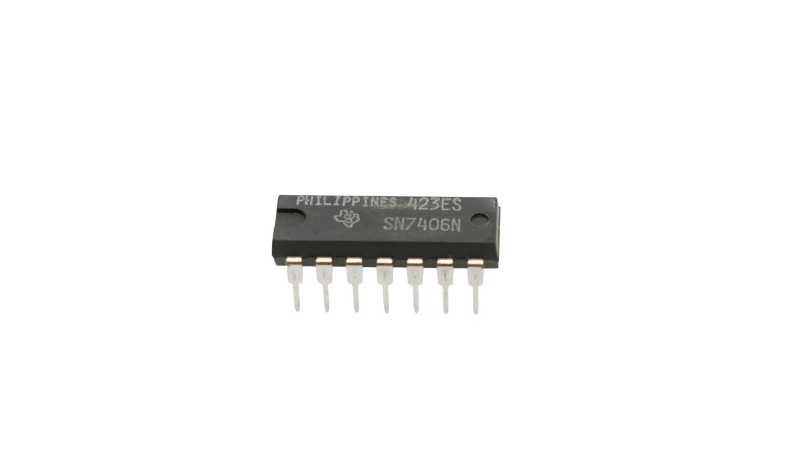 25 Stück Texas Instruments SN7406N Hex‑Inverter Open‑Collector‑Ausgängen DIP14 – Bild 5