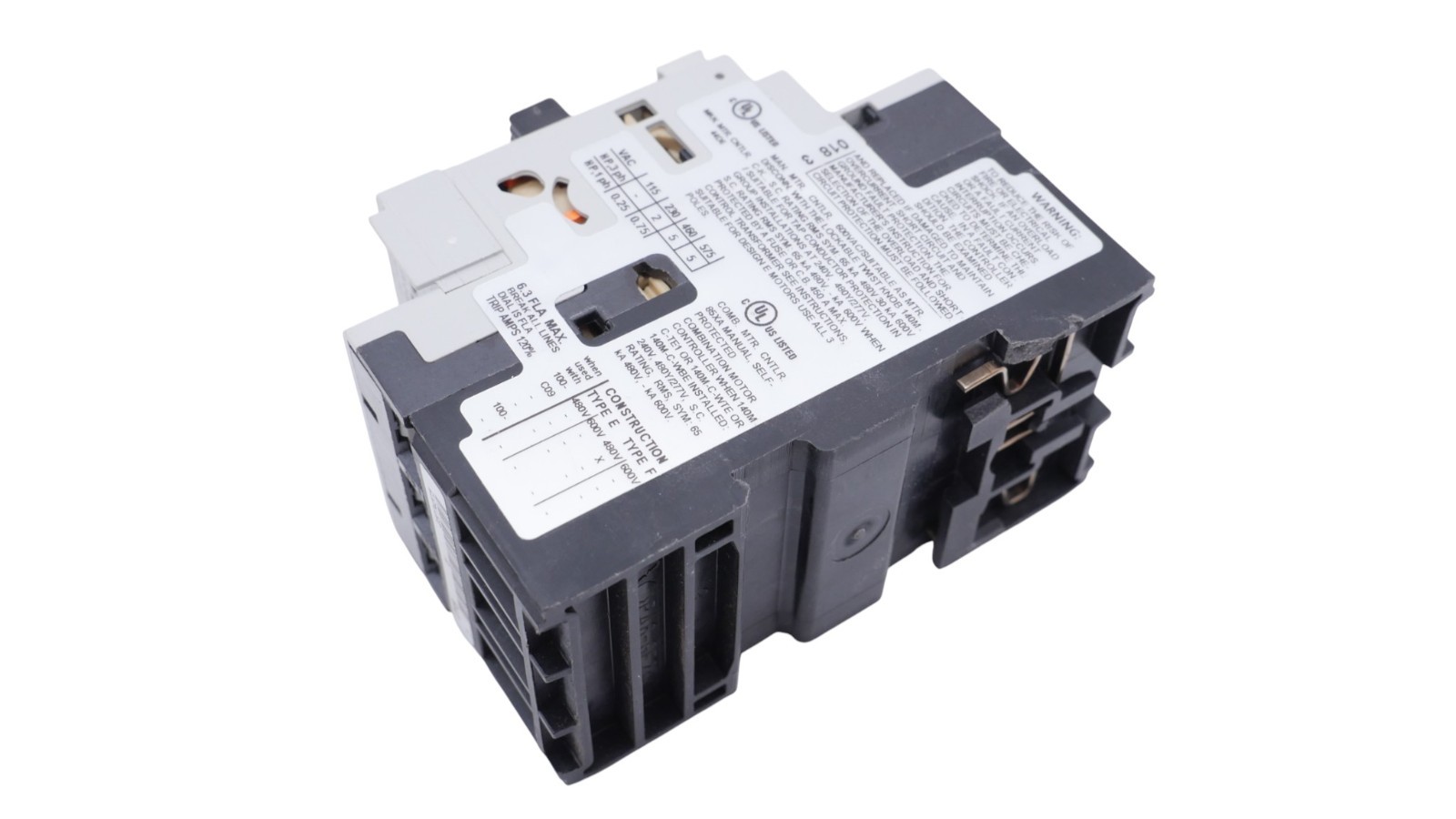 Allen-Bradley 140M-C2E-B63 Leistungsschutzschalter Motorschutzschalter Serie C – Bild 4