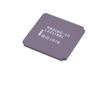Intel R80186-10 Gold Ceramic LCC Prozessor 10 MHz X86 Familie Retro
