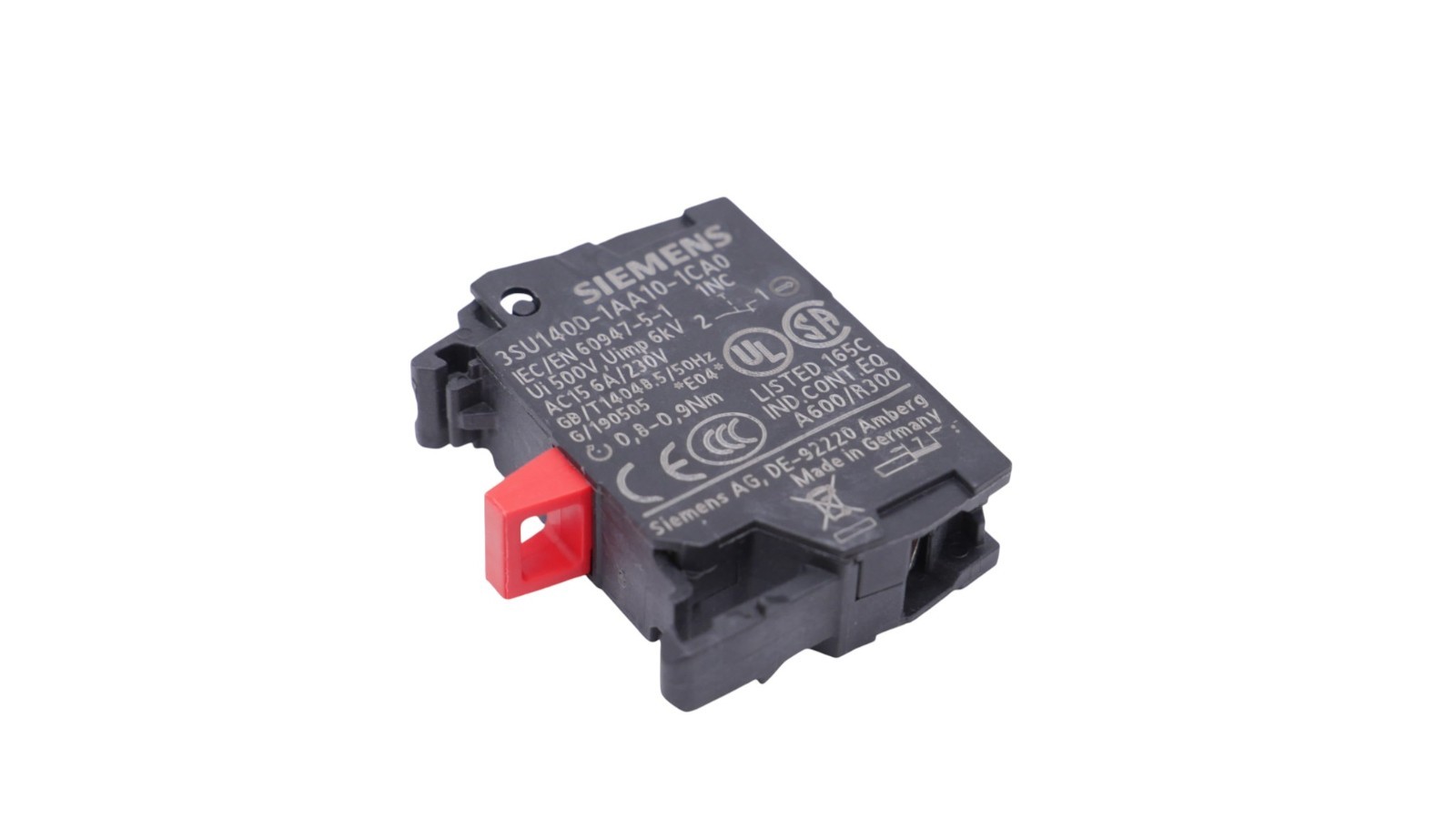 Siemens 3SU1100-1HB20-1CH0 NOT-HALT Pilzdrucktaster 22mm Rund – Bild 3