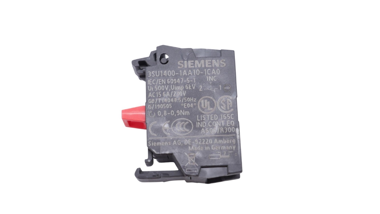 Siemens 3SU1100-1HB20-1CH0 NOT-HALT Pilzdrucktaster 22mm Rund – Bild 6