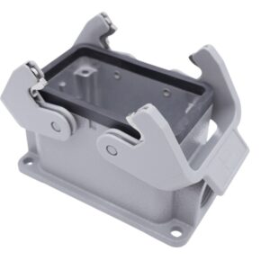 Harting Han 10B-asg2-QB-16 Sockelgehäuse 09300101271 Han B seitl. Kabeleingang