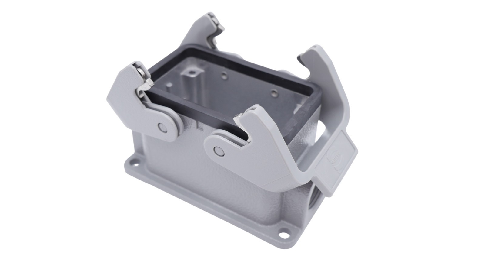 Harting Han 10B-asg2-QB-16 Sockelgehäuse 09300101271 Han B seitl. Kabeleingang