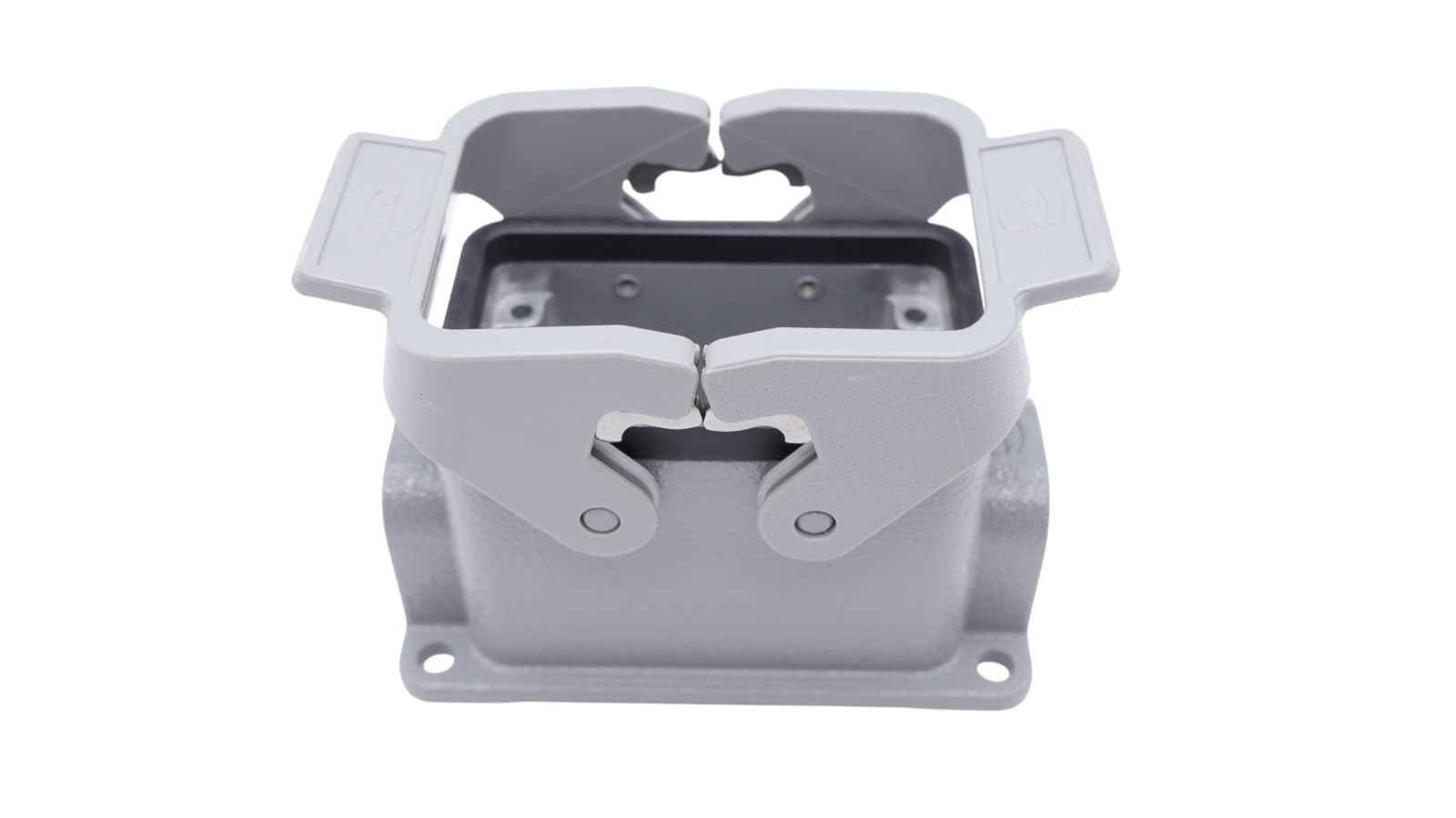 Harting Han 10B-asg2-QB-16 Sockelgehäuse 09300101271 Han B seitl. Kabeleingang – Bild 3