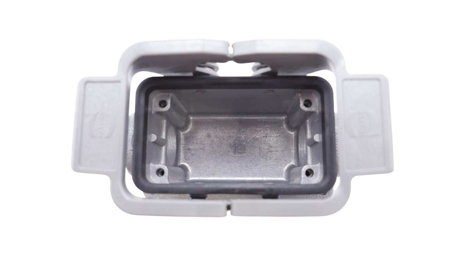 Harting Han 10B-asg2-QB-16 Sockelgehäuse 09300101271 Han B seitl. Kabeleingang – Bild 8