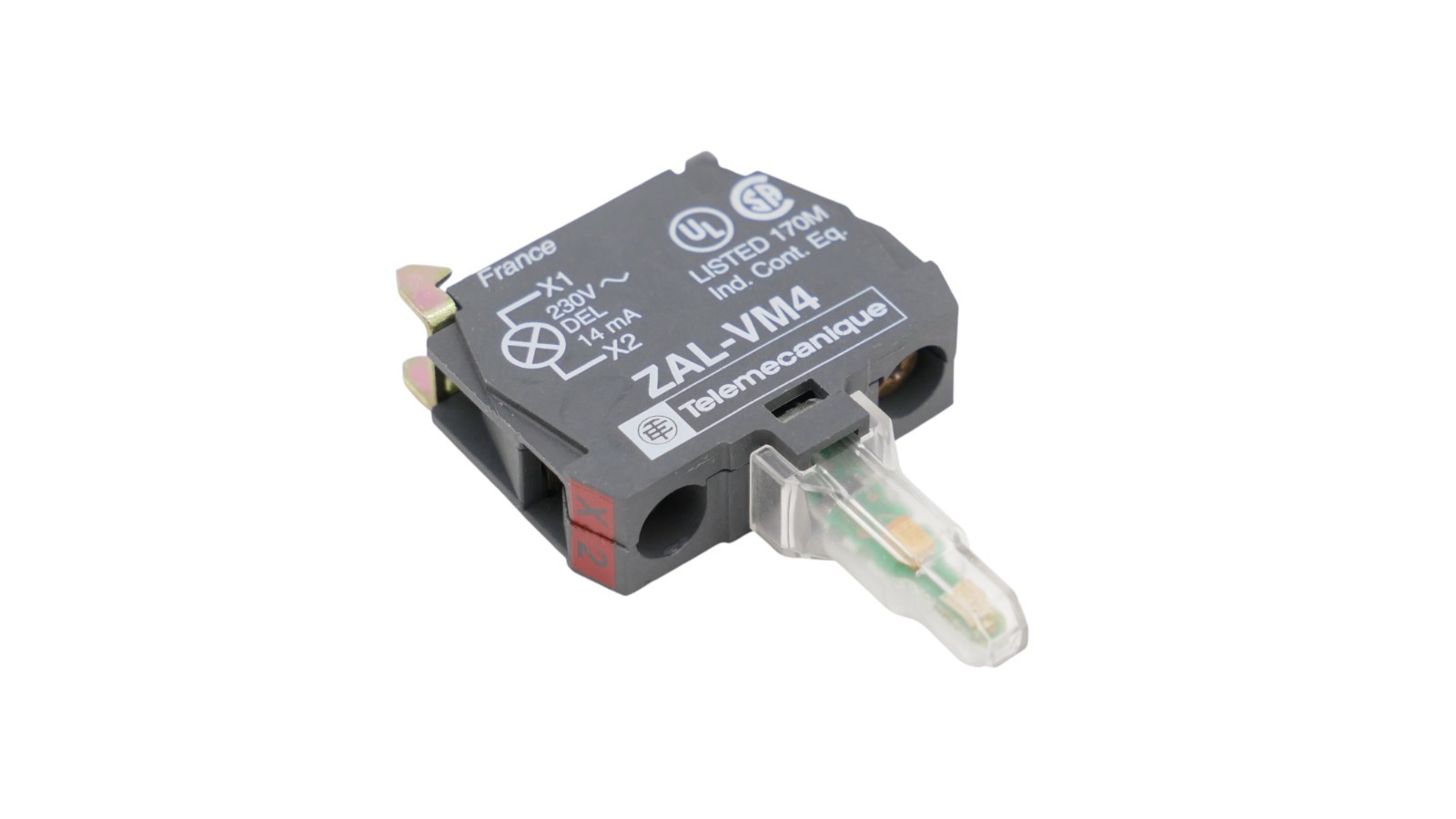 Telemecanique ZAL-VM4 Hilfsschalterblock